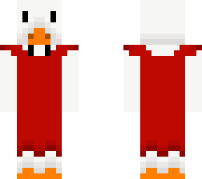 duck in a dress