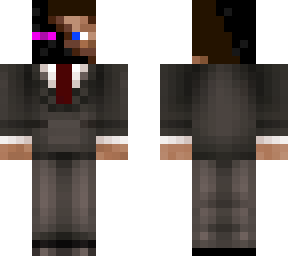 ender steve in a suit