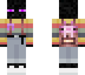 enderman skin with cancer support
