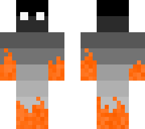 flaming metal