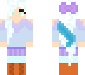 icy wolf girl
