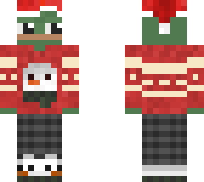 incompetent christmas skin
