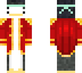 king penguin with headband