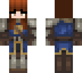 knight girl skin