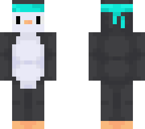 light blue penguin