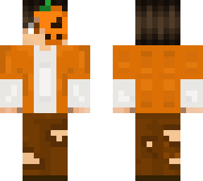male fall/halloween pumpkin