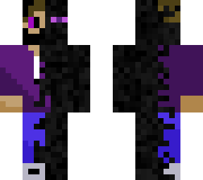 man mutated with enderman