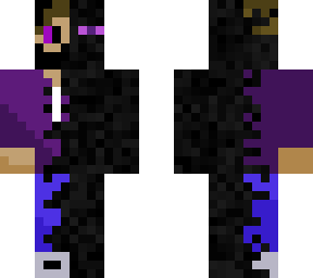 man mutated with enderman