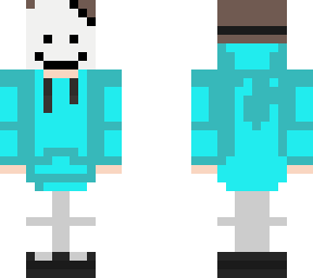 mask guy with blue hoodie