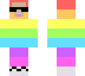 minecraft rainboe sheep