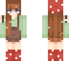 mushroom girl