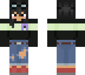 my skin w/ cancer ribbon