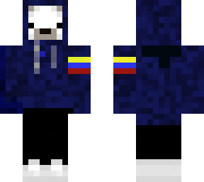 oso polar con sudadera azul