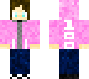 pink sweater with wolf ears