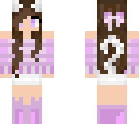 purple neko girl