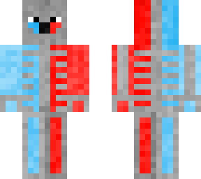 real red and blue guy