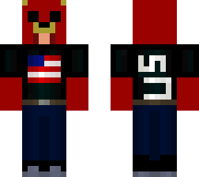 rubius con camiseta con la bandera de estados unidos.