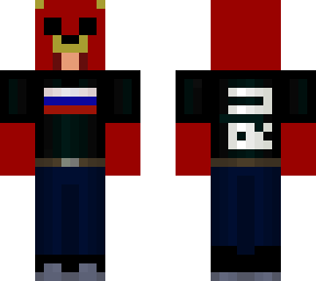 rubius con camiseta con la bandera de rusia.