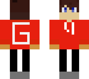 skin roja con ***** y con la letra g