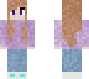some simple girl with sweater
