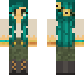 sunflower aqua girl