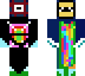 the skiny guy