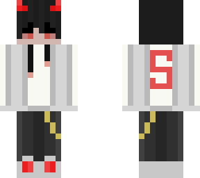 white hoodie boy