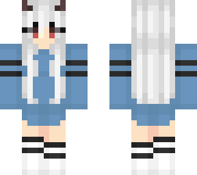 albino girl