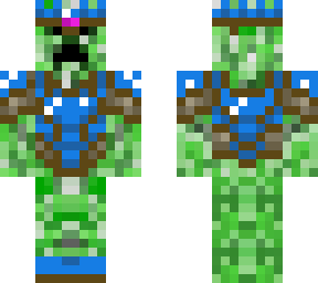 blue armored creeper