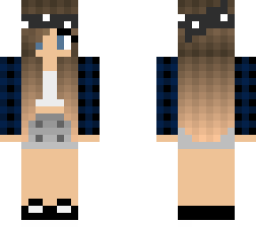 blue flannel teen