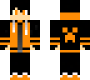 cool orange boy