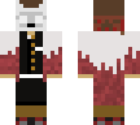 demon slayer w/ wolf mask