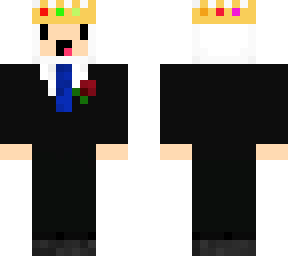 finn in suit (with crown)