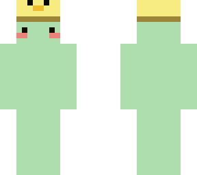 frog with duck hat