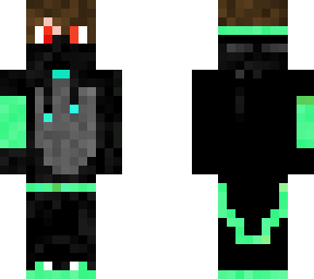 green and black boy