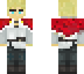 kazuma red cloak