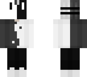 kitsune mask (black/white)