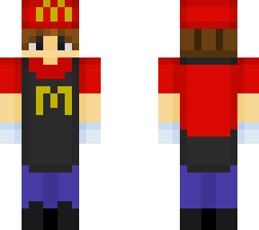 me in mcdonalds uniform