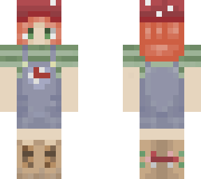 mushroom hat girl ig