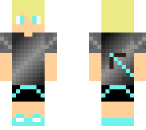 netherite worker with green gamer boy improved