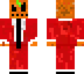 pumpkin halloween party suit (untucked)