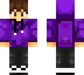 purple camo hoodie
