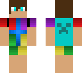 rainbow skins boy