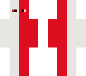 red and white skin