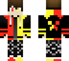 red and yellow gamer