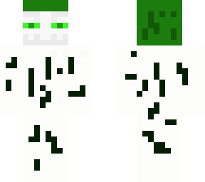 white enderman but it’s a birch tree