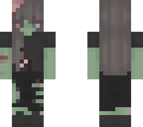zombie halloween girl