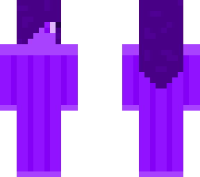 a cute chic made of only the colour purple