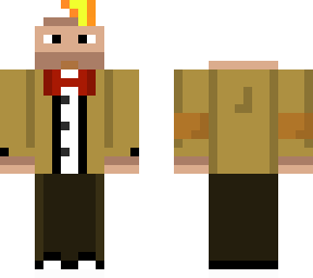 Auron el nuevo alcalde De el pueblo 1 | Minecraft Skin