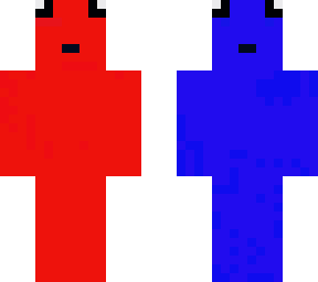 blue and red guy